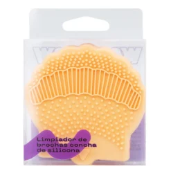 Limpiador de Brochas de Silicona Naranja