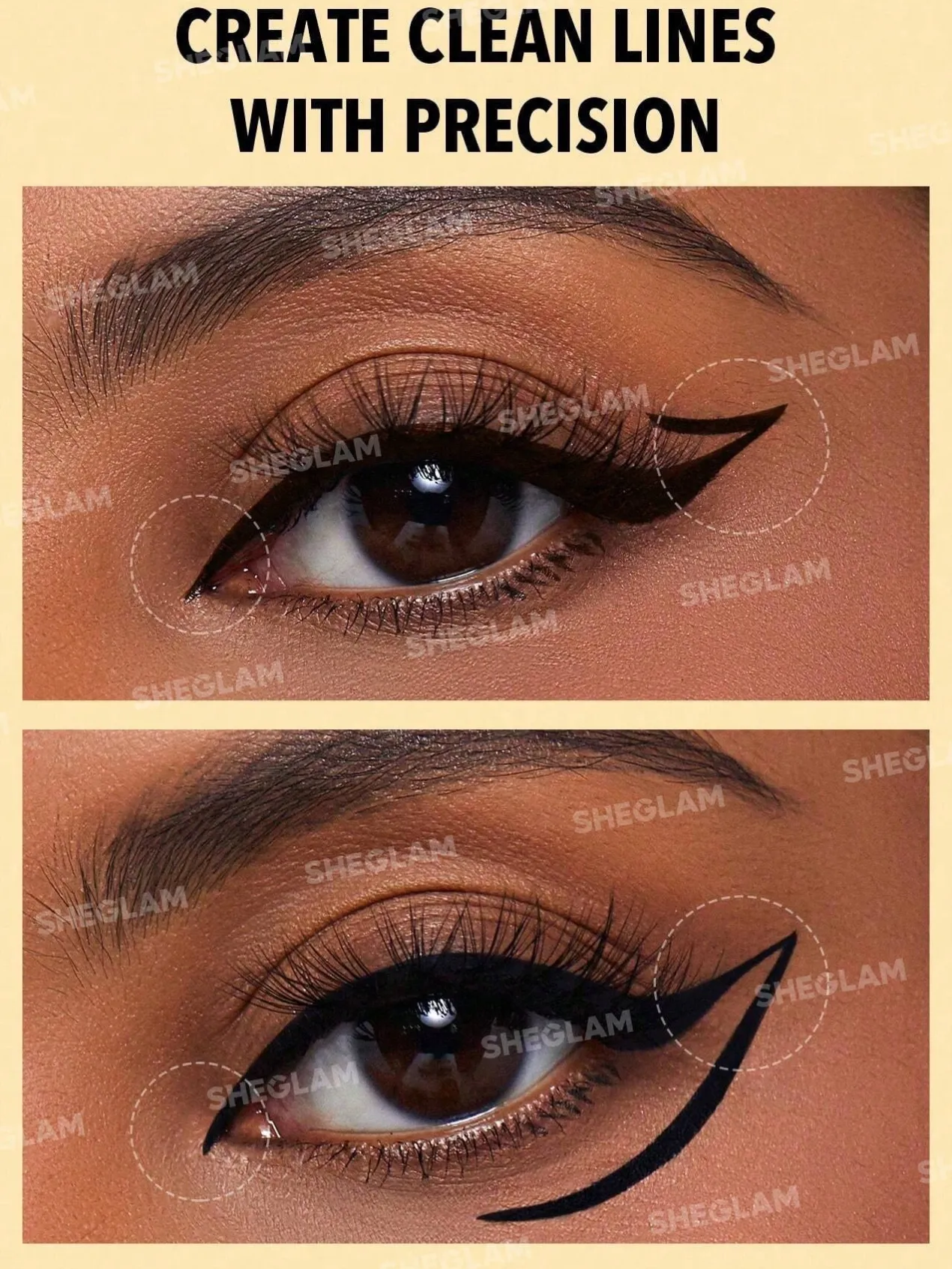 Line & Define delineador de Ojos Líquido Resistente al Agua