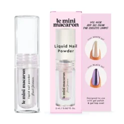 Liquid Nail Powder Pearl Shimmer Gel para Uñas