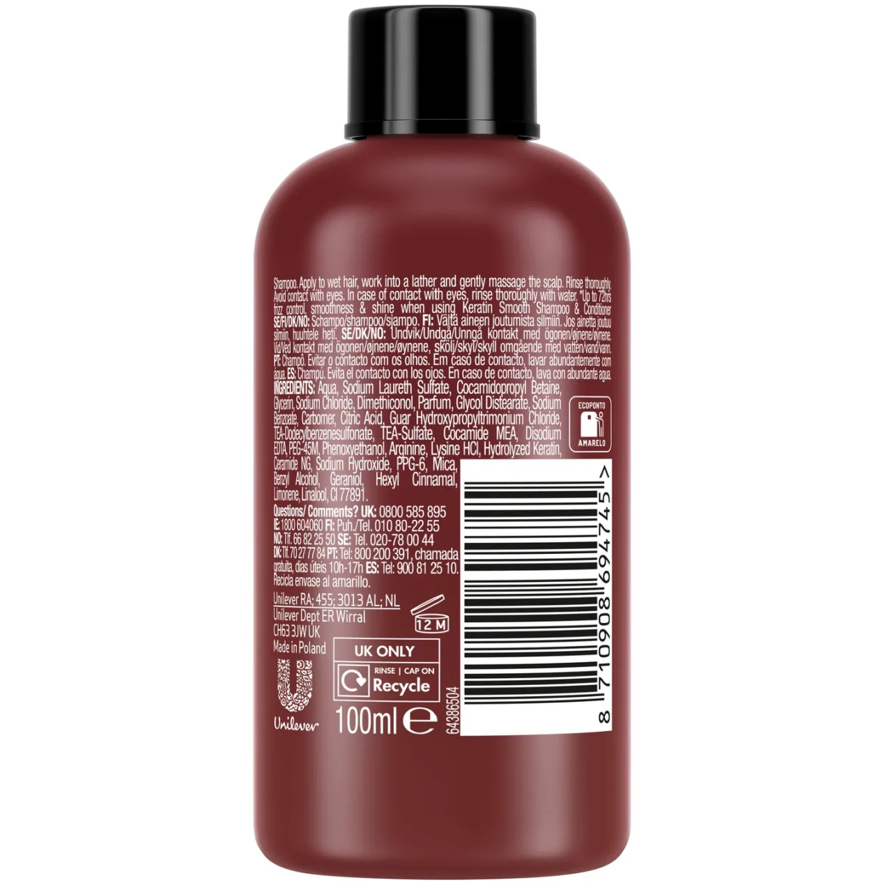 Liso Keratina Champú