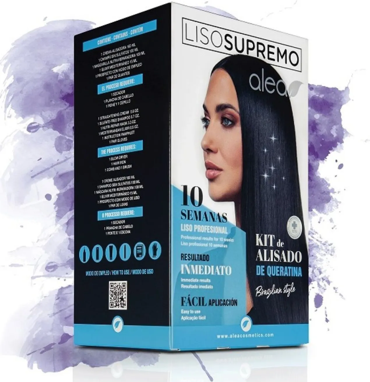 Liso Supremo Kit de alisado de keratina