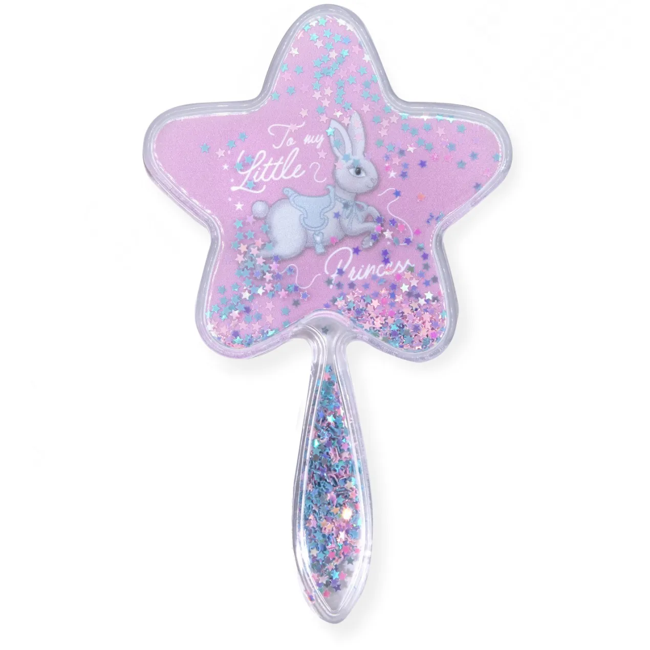 Little Princess Espejo Estrella Transparente