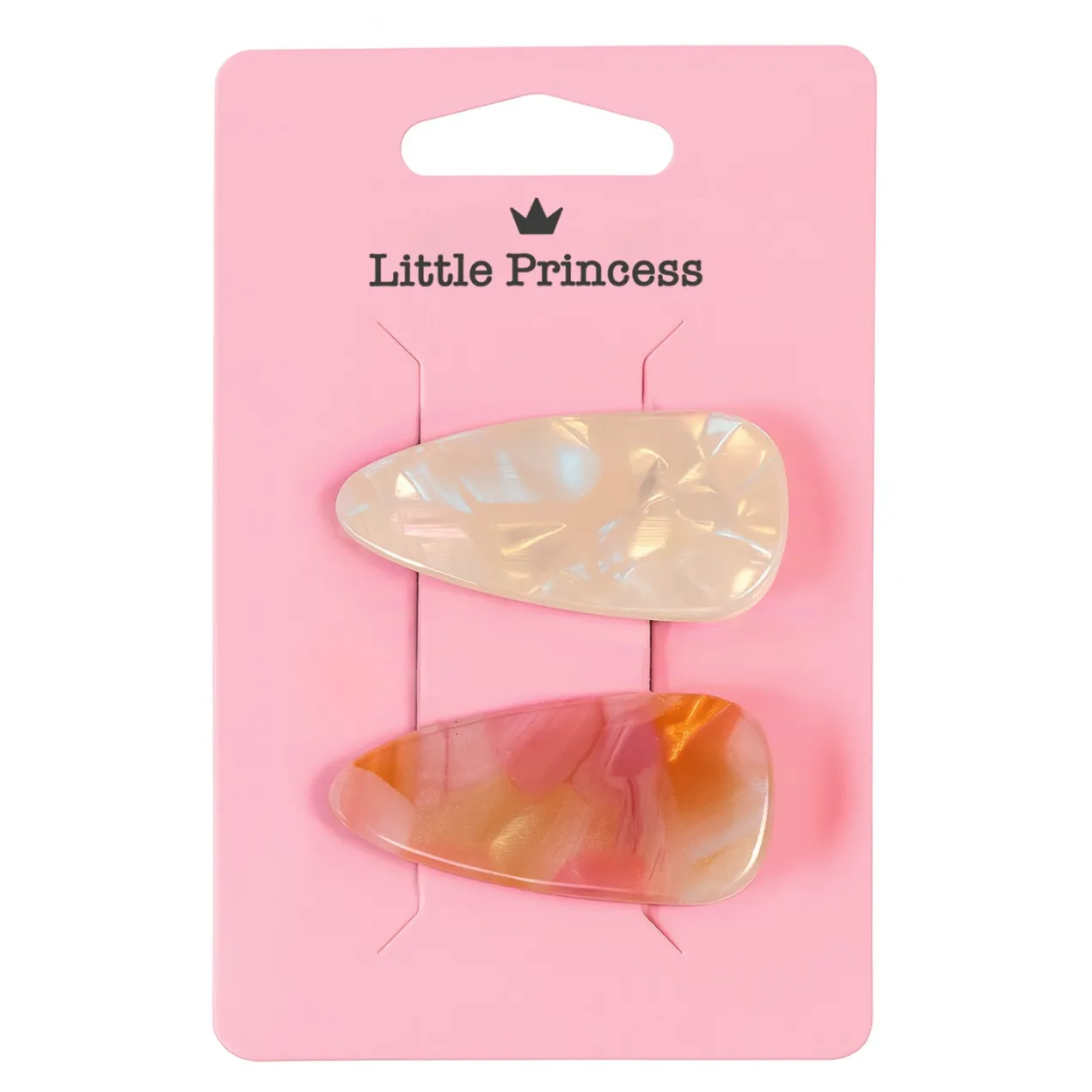 Little Princess Set 2 Clips Abstract