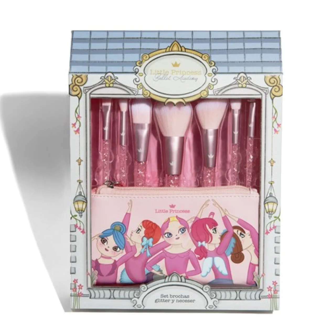 Little Princess Set de Brochas & Neceser Glitter