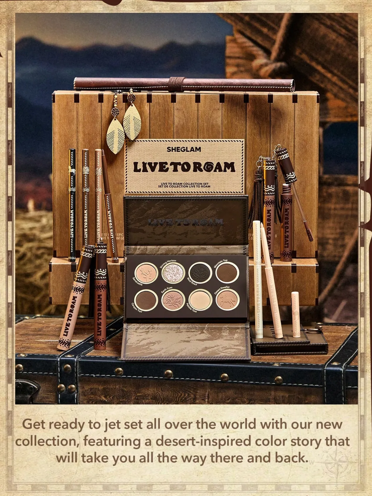 Live To Roam Paleta Sombra de Ojos
