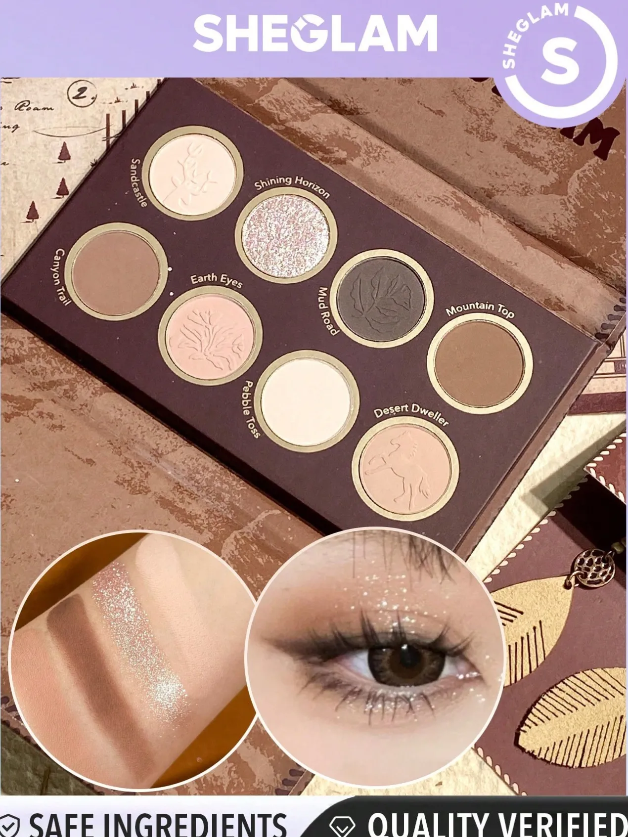 Live To Roam Paleta Sombra de Ojos