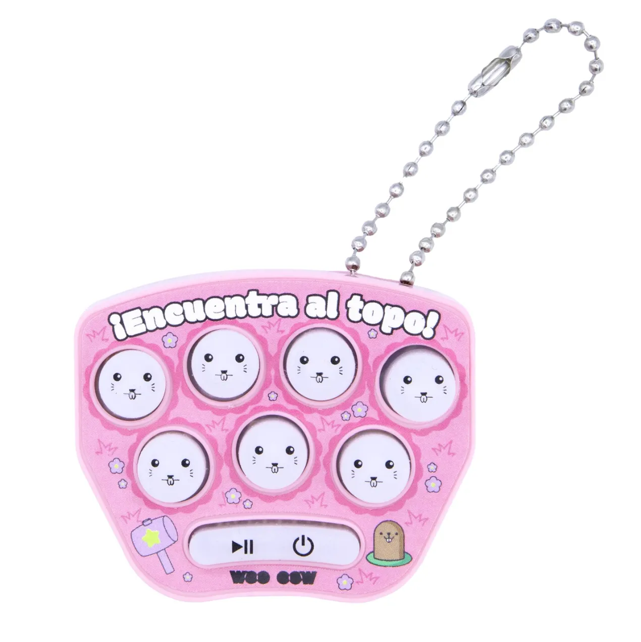 Llavero Juego Encuentra al Topo