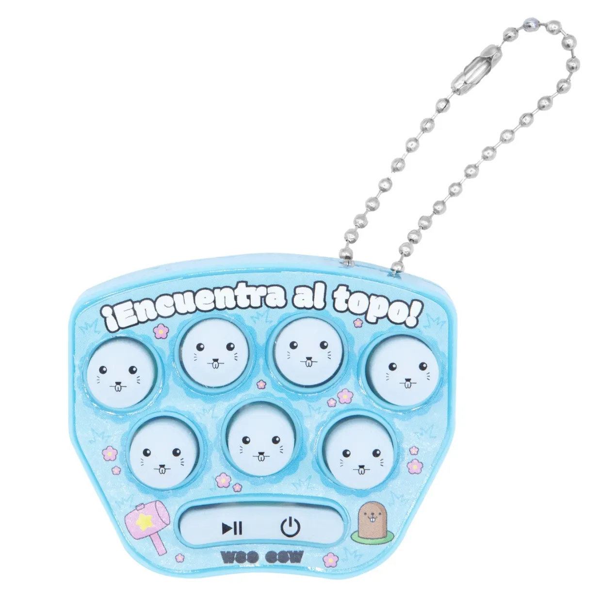 Llavero Juego Encuentra al Topo
