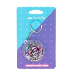 Llavero Glitter Divina de la Muerte