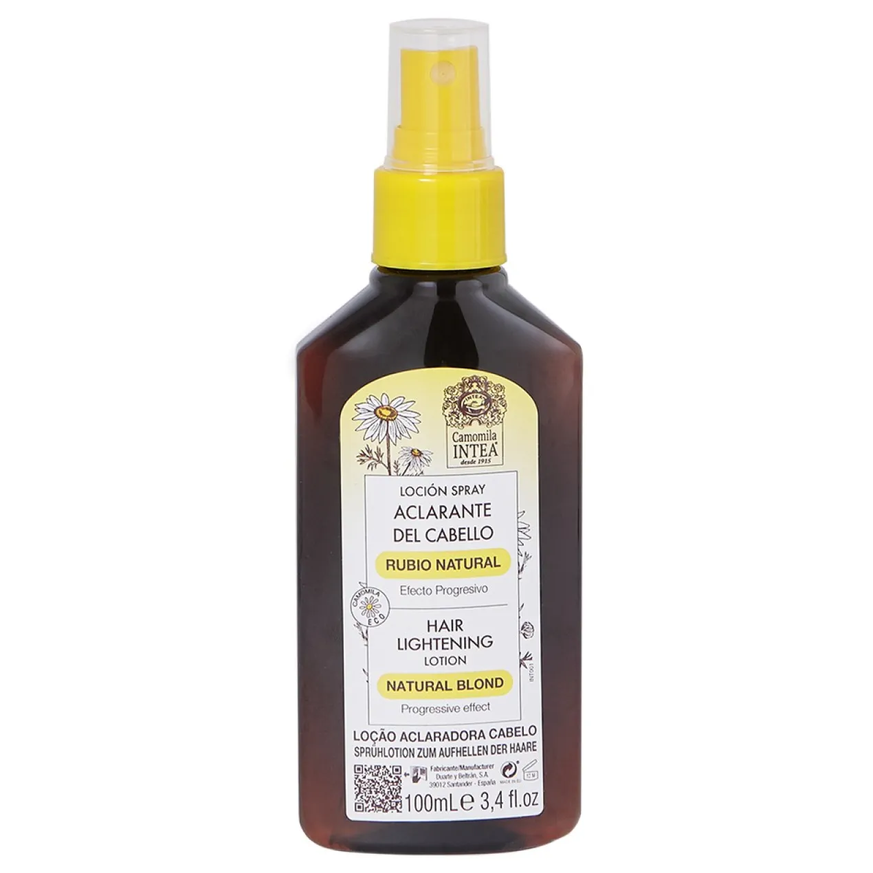 Loción Aclarante para Cabello Rubio Natural