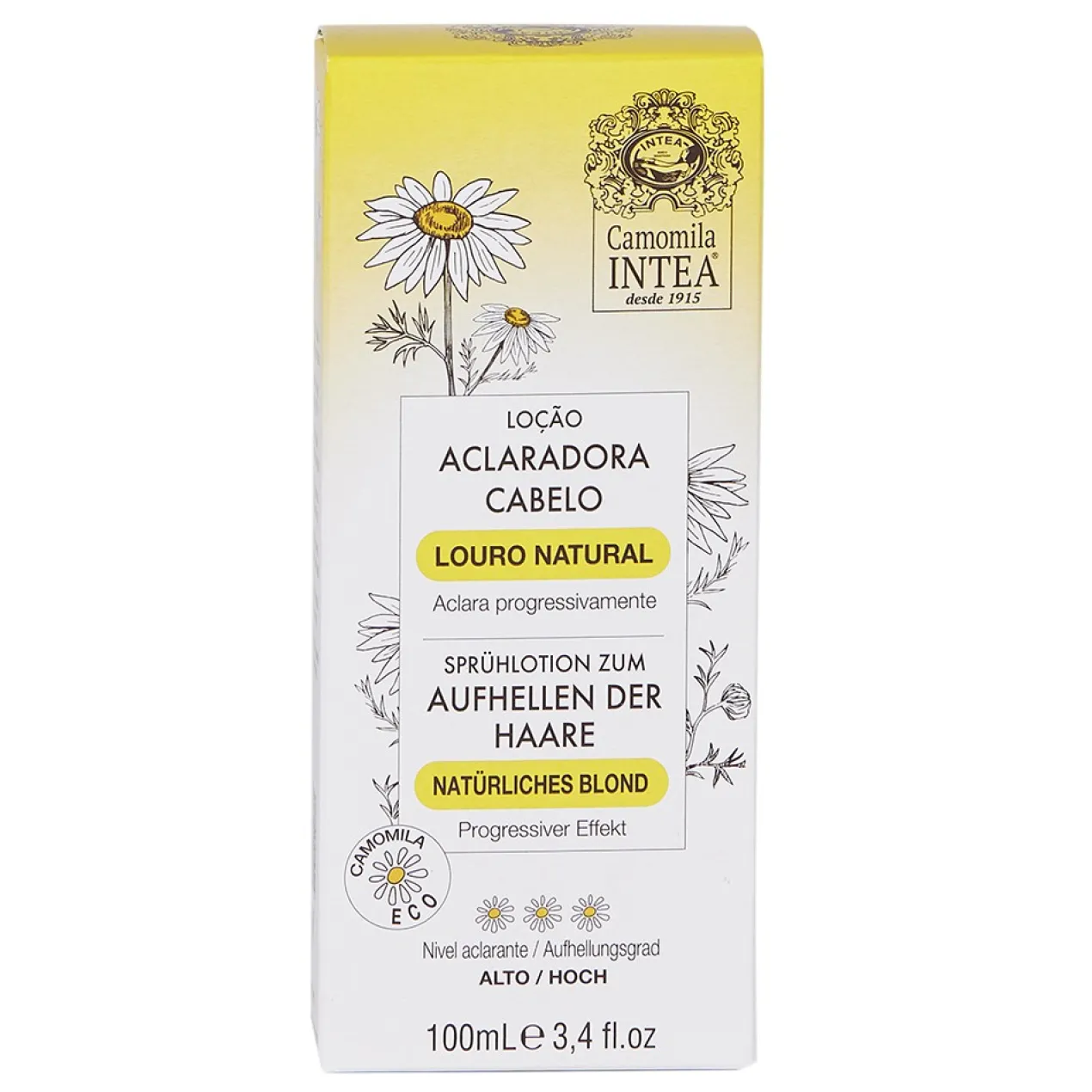 Loción Aclarante para Cabello Rubio Natural