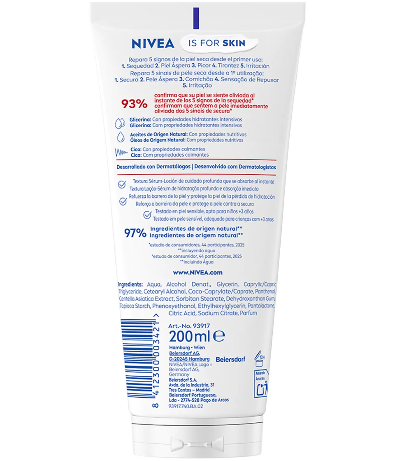 Loción Corporal Serum Repara & Cuida