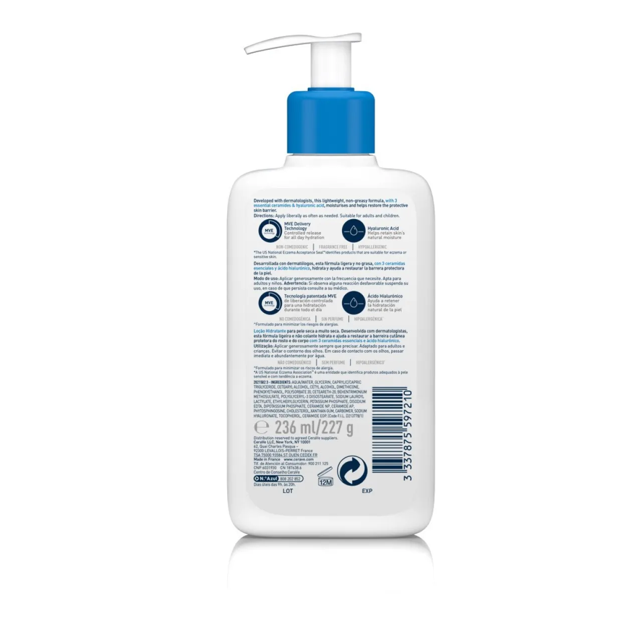 Loción Hidratante para Rostro y Cuerpo
