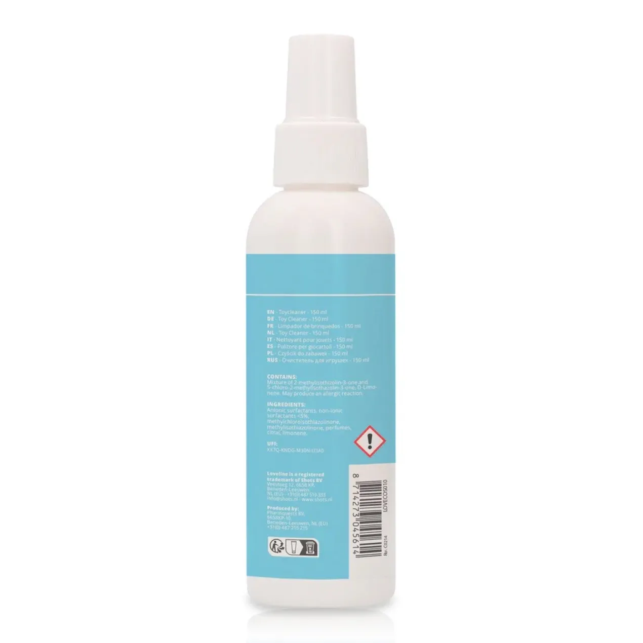 Loveline by Shots Toy Cleaner Limpiador de Juguetes Sexuales