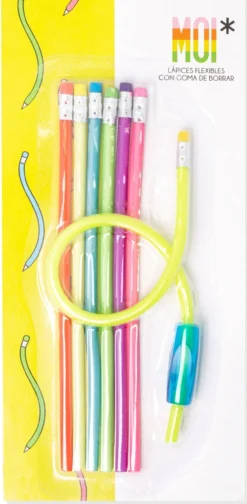 Lápices Flexibles con Goma de Borrar