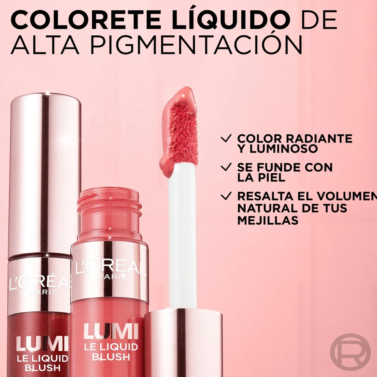 Lumi Le Liquid Blush Colorete Líquido Luminoso