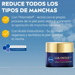 Luminous 630 Antimanchas Crema de Noche Reparadora