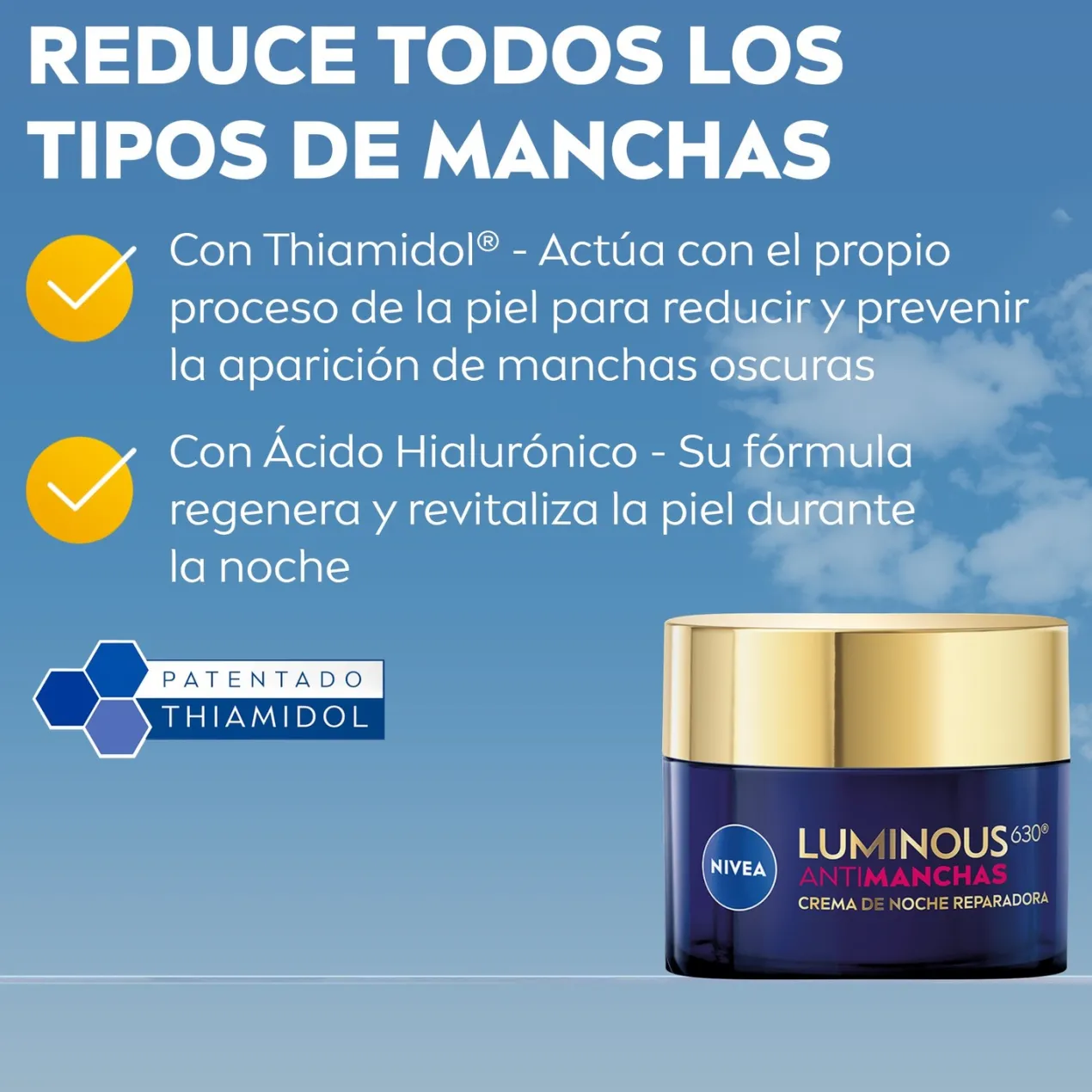 Luminous 630 Antimanchas Crema de Noche Reparadora