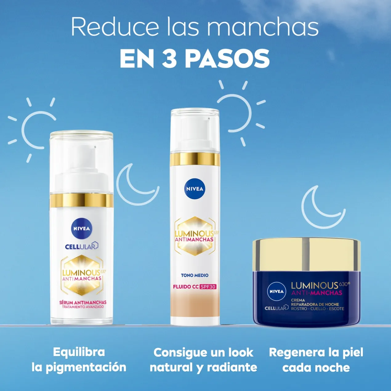 Luminous Antimanchas Fluido con Color SPF30