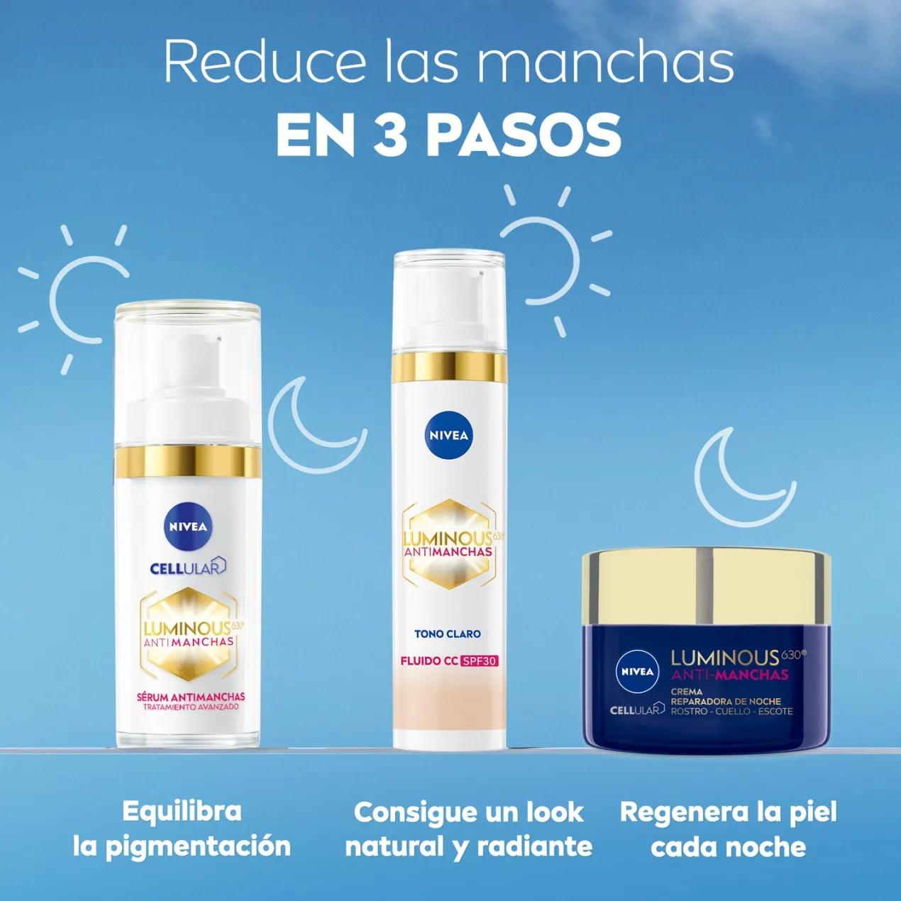 Luminous Antimanchas Fluido con Color SPF30