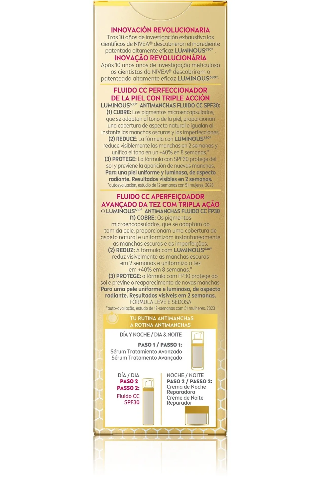 Luminous Antimanchas Fluido con Color SPF30