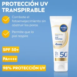 Luminous 630 Fluido Solar Antimanchas FPS50