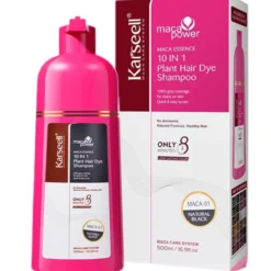 Maca Essence Champú Tinte 10 en 1 Negro