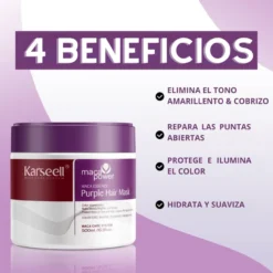 Maca Power Mascarilla Capilar Violeta