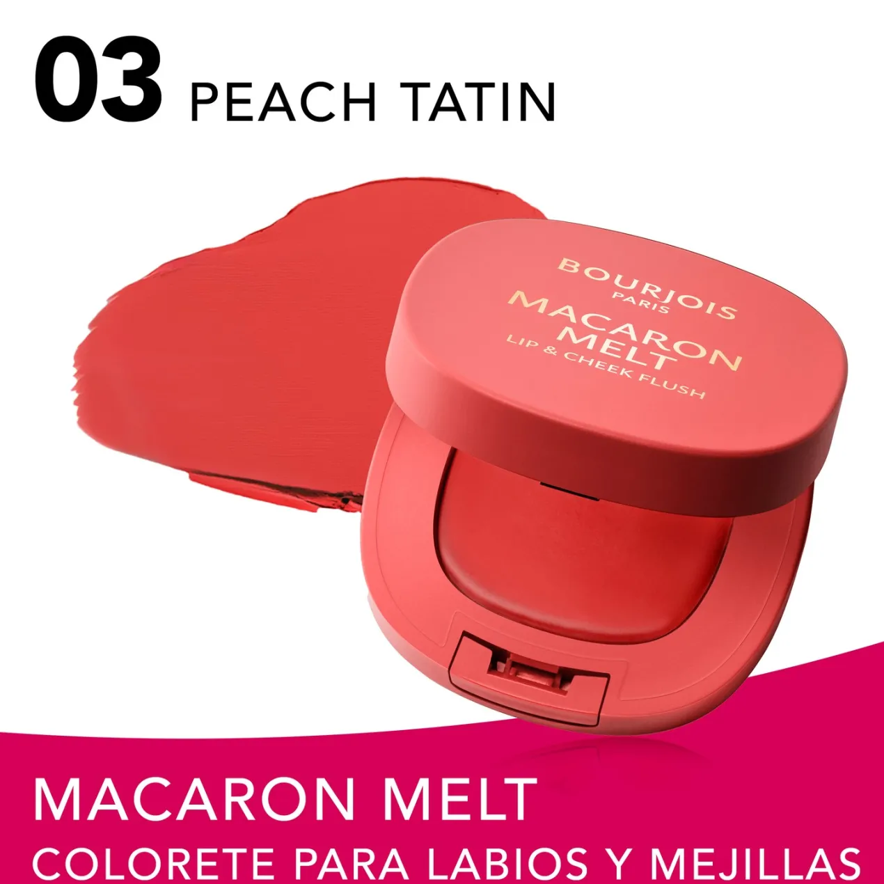 Macaron Melt Colorete para Labios y Mejillas