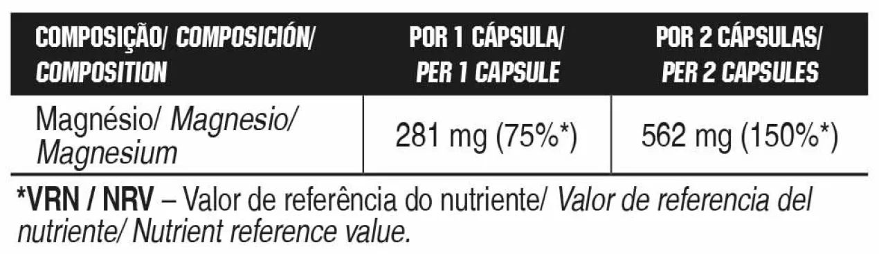 Magnesium Cápsulas