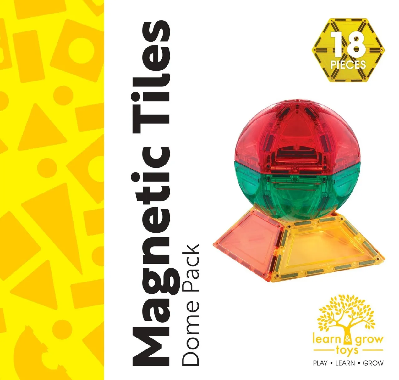 Magnetic Tiles 18 Piezas