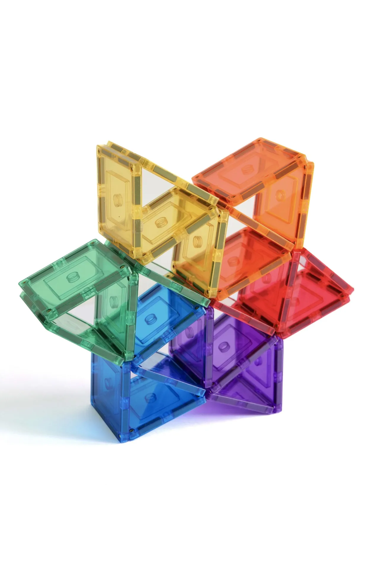 Magnetic Tiles Small Square 36 Piezas