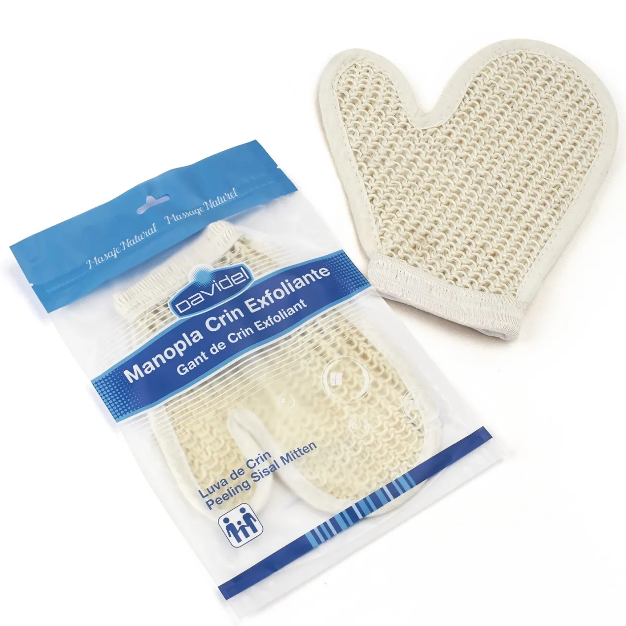 Manopla Crin Exfoliante
