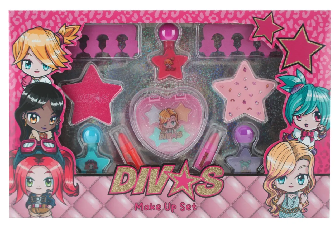 Maquillaje Infantil Divas Make Up Set