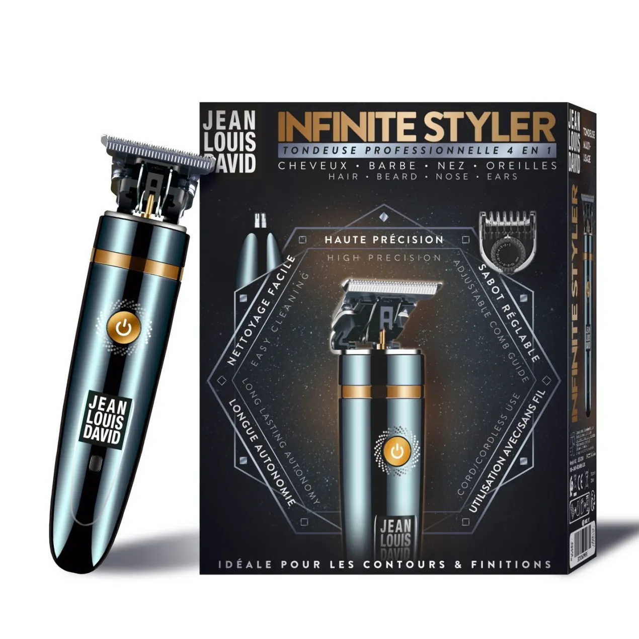 Maquinilla Profesional 4 en 1 Infinite Styler