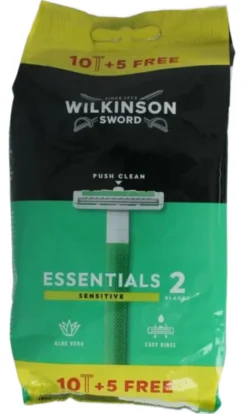 Maquinillas Desechables Essentials 2 Sensitive