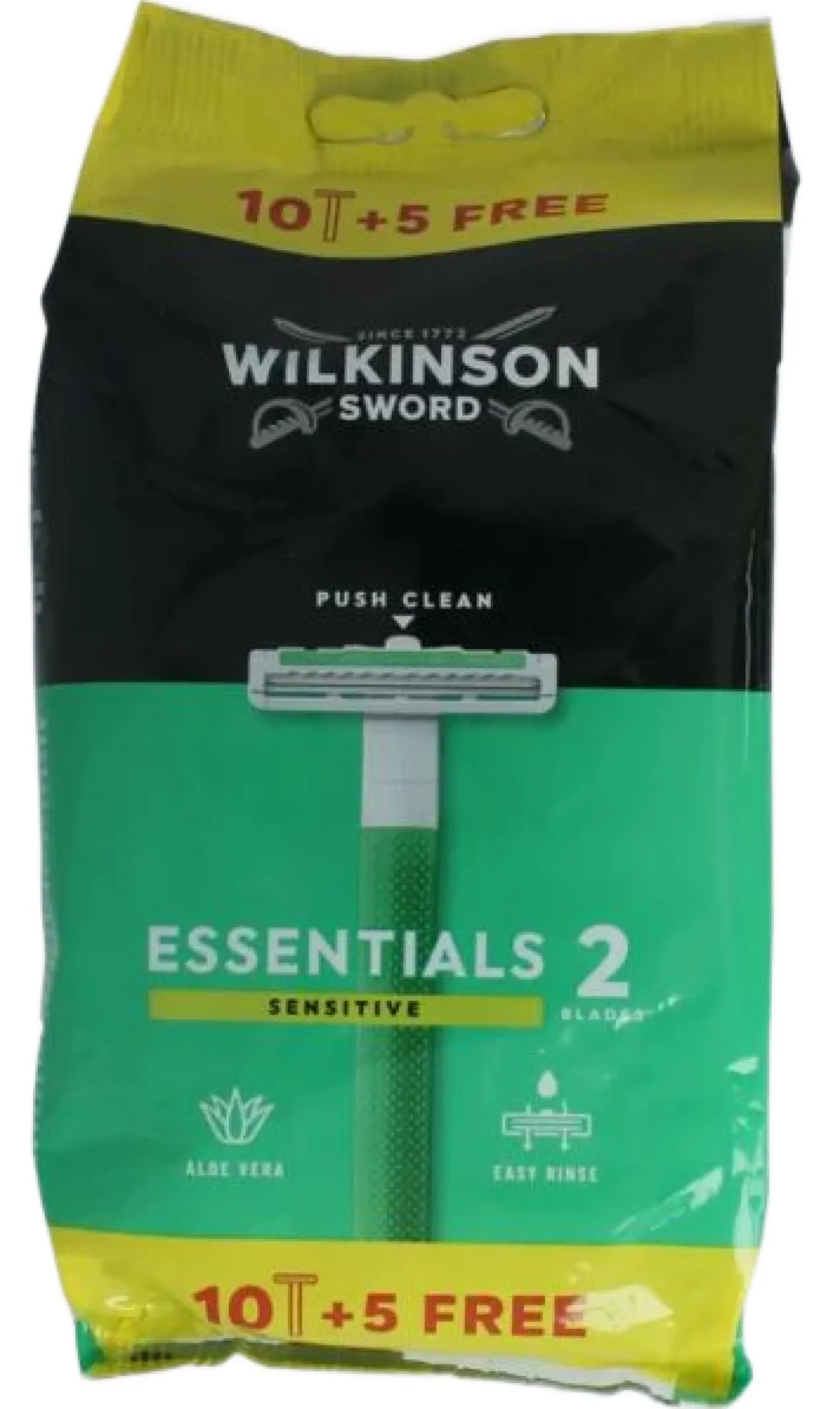 Maquinillas Desechables Essentials 2 Sensitive