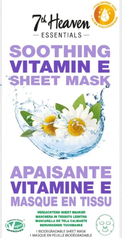 Mascarilla Calmante Essentials Vit E Camomila