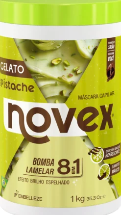 Mascarilla Capilar con Pistacho Efecto Brillo