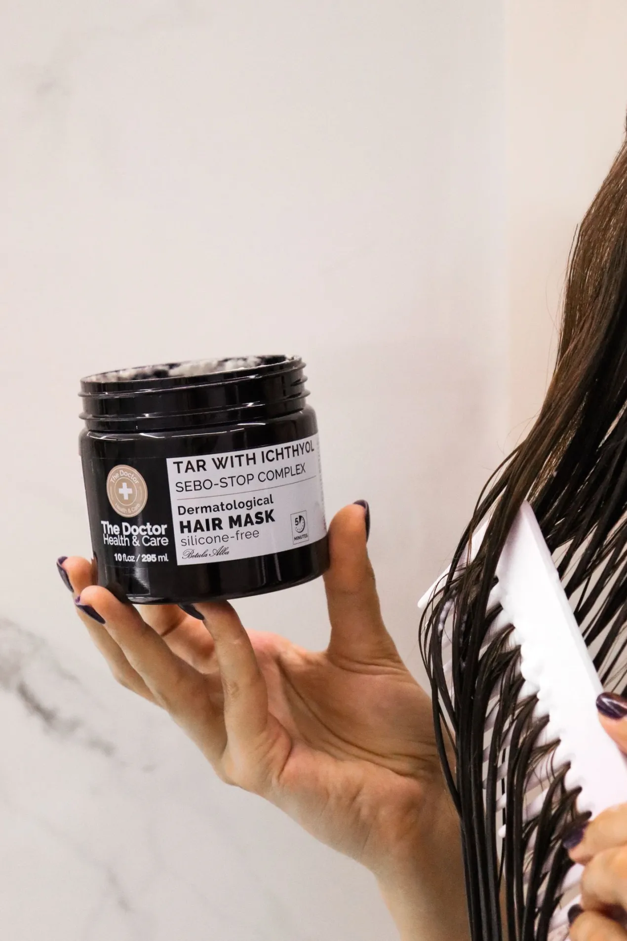 Mascarilla Capilar Dermatológica Tar + Ichthyol Sebo-Stop Complex