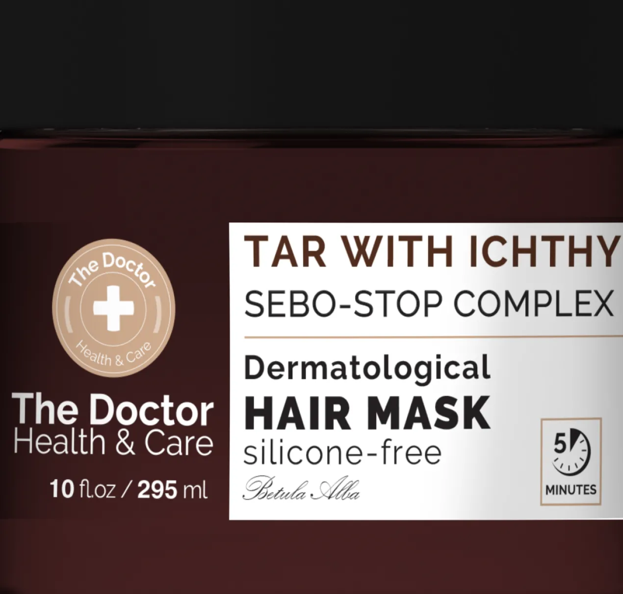 Mascarilla Capilar Dermatológica Tar + Ichthyol Sebo-Stop Complex
