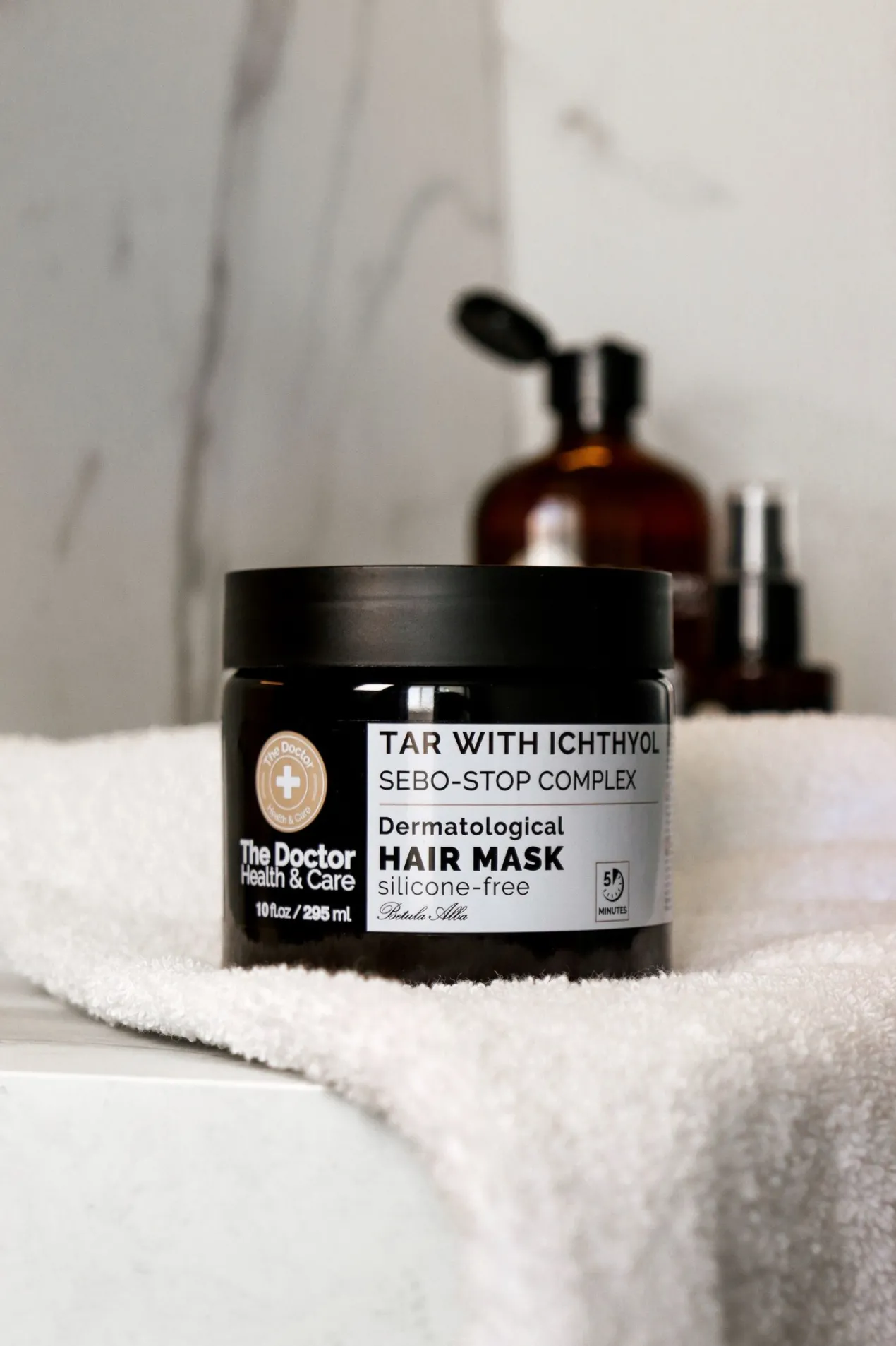 Mascarilla Capilar Dermatológica Tar + Ichthyol Sebo-Stop Complex