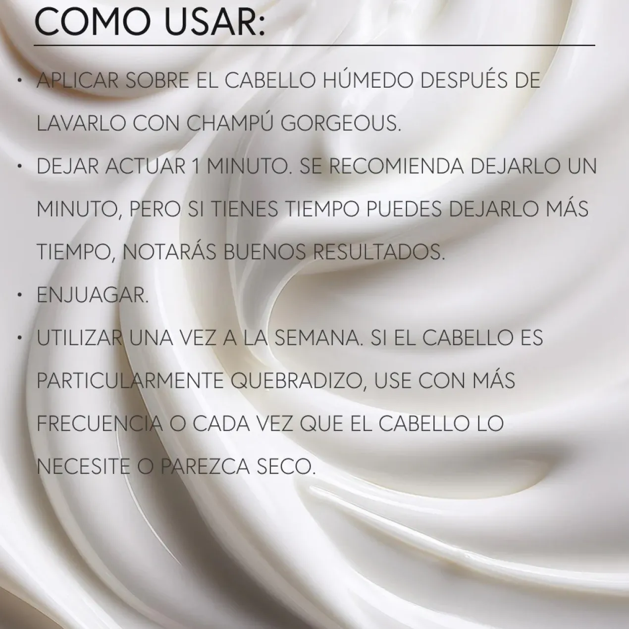 Mascarilla Capilar One Minute Wonder