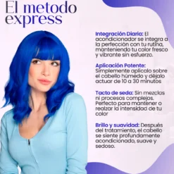 Mascarilla Capilar Pigmentante Azul