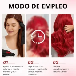 Mascarilla Capilar Pigmentante Roja