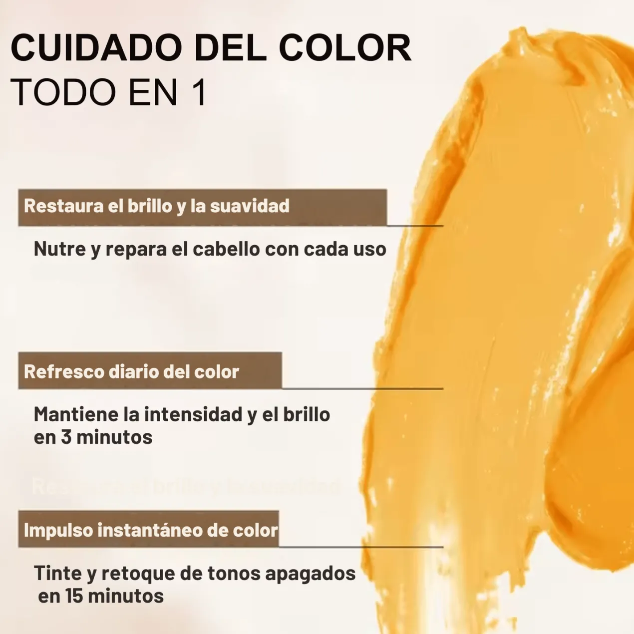 Mascarilla Capilar Pigmentante Marrón