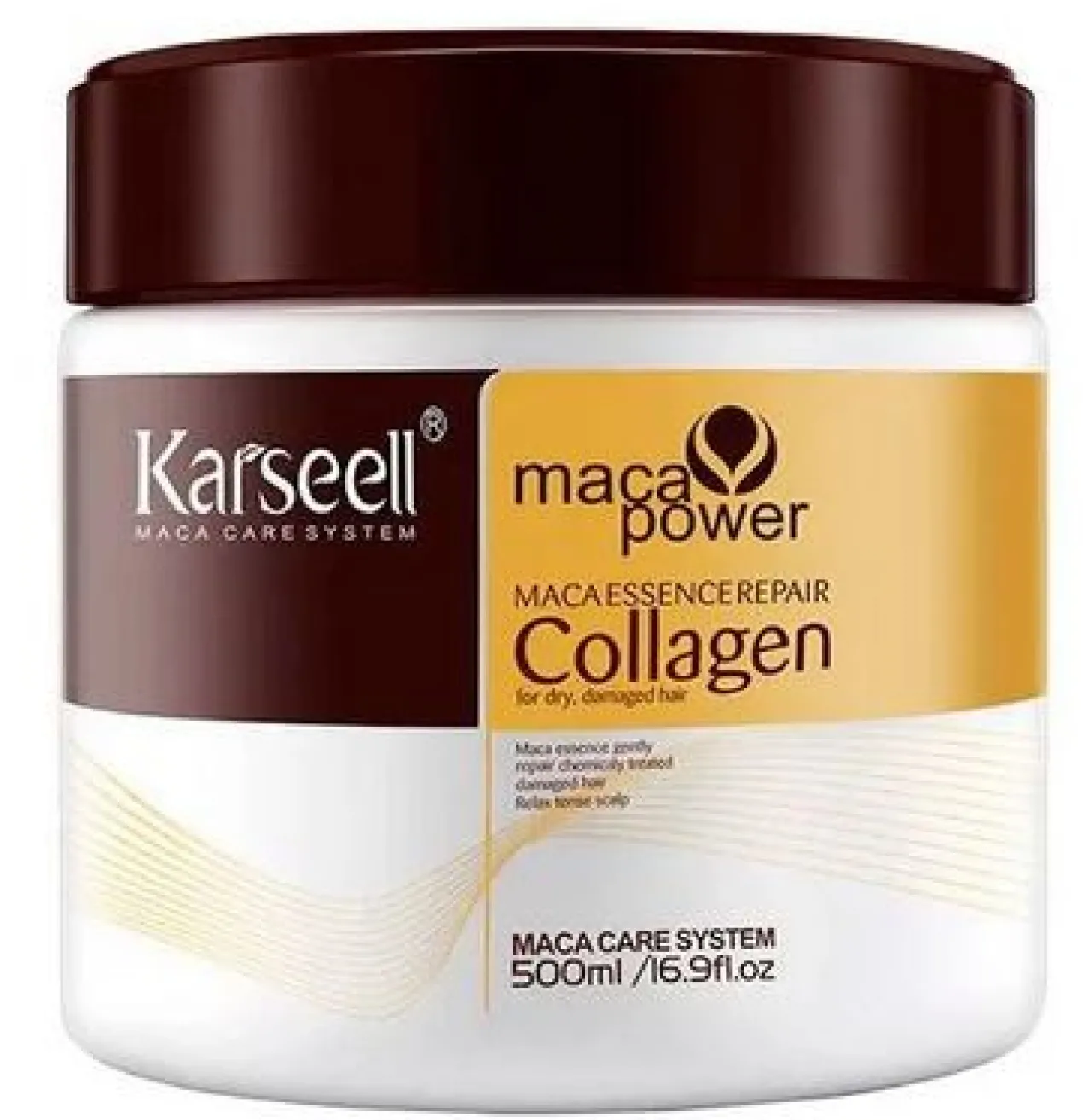 Mascarilla Capilar Reparadora Antifrizz con Colágeno Activo