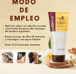 Mascarilla Capilar Reparadora Antifrizz con Colágeno Activo