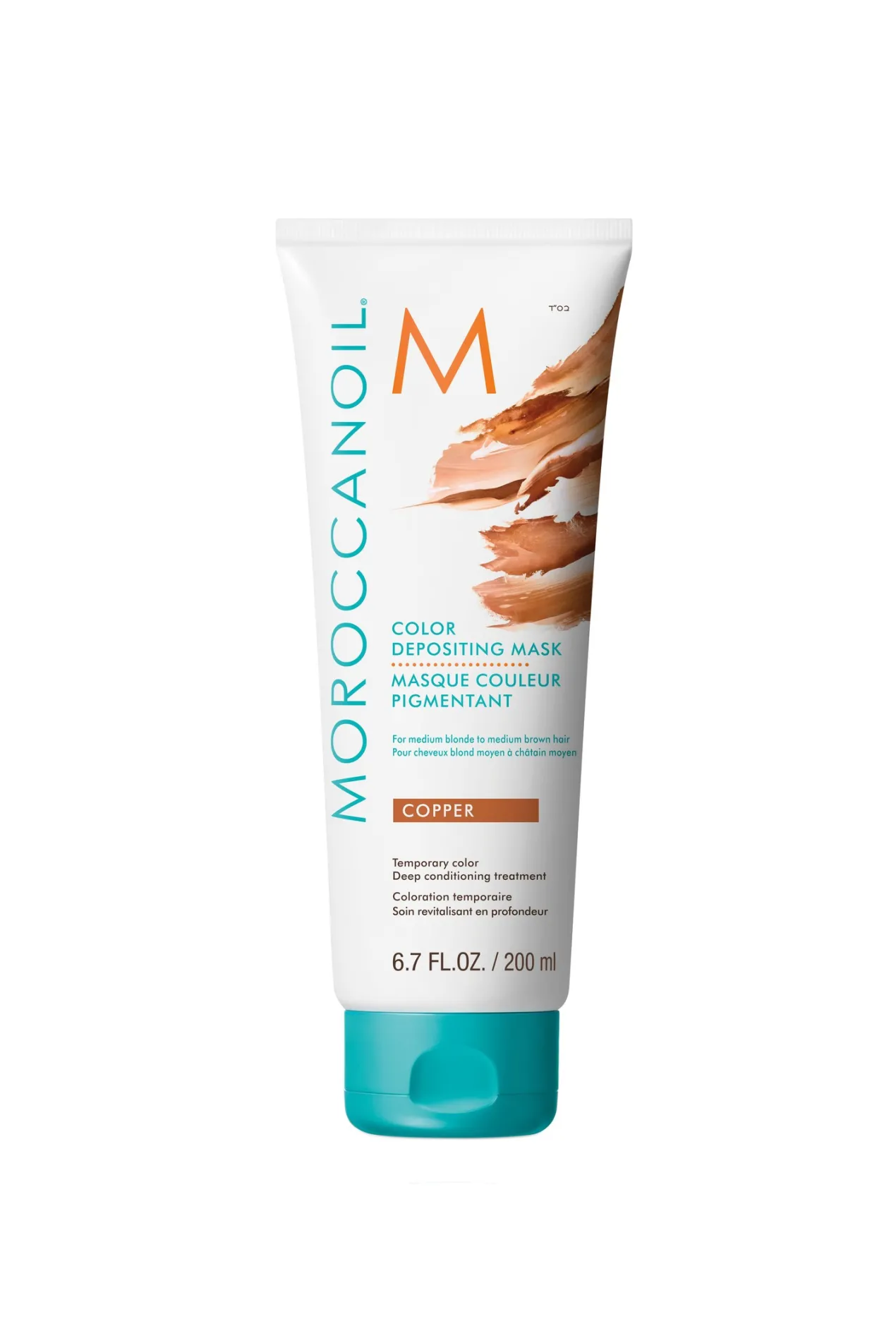 Mascarilla con Color: Copper