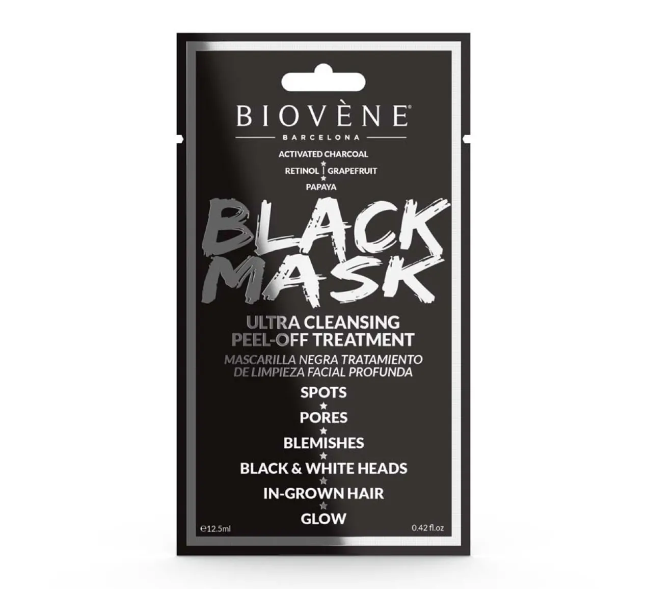 Mascarilla de Carbón Charcoal Heat Mask